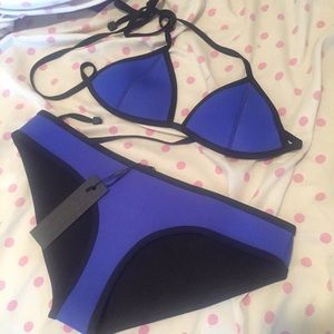 Triangl blue Chloe bikini