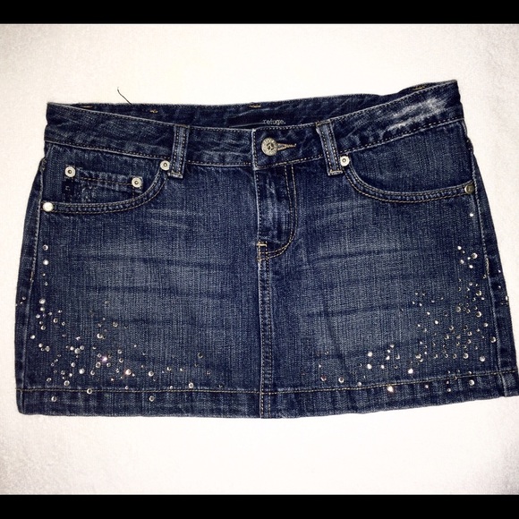 🔆Refuge Denim Mini Skirt Sz.7 (Small) Used Once - Picture 1 of 2