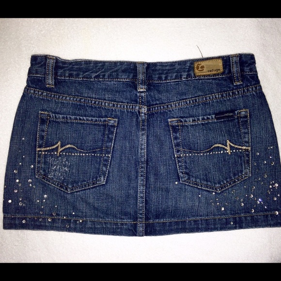 🔆Refuge Denim Mini Skirt Sz.7 (Small) Used Once - Picture 2 of 2