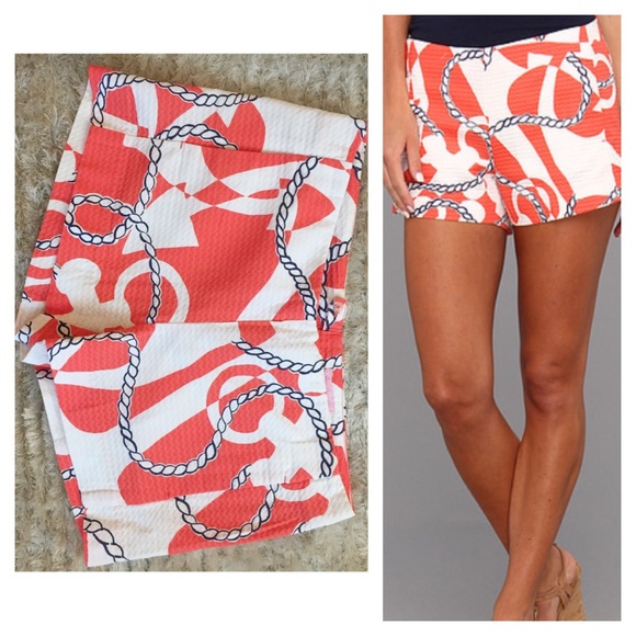 Lilly Pulitzer Liza "Booze Cruise" Shorts