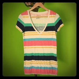 American Eagle Outfitters colorful tops!