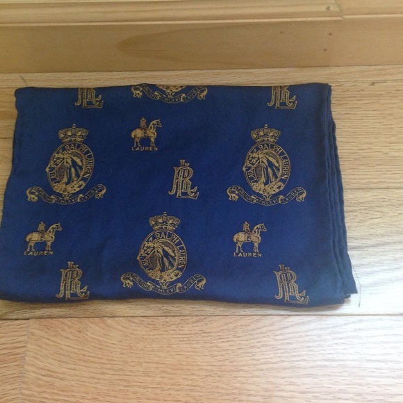 Satin Ralph Lauren Scarf