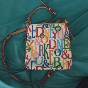 NWOT DOONEY AND BOURKE SATCHEL, great summer bag!!