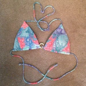 Victoria's Secret Triangle Push-up Halter Bikini