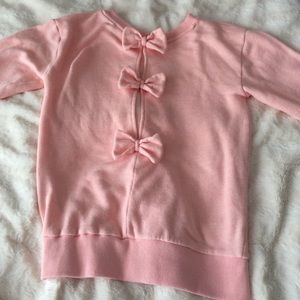 Forever 21 Bow back sweater