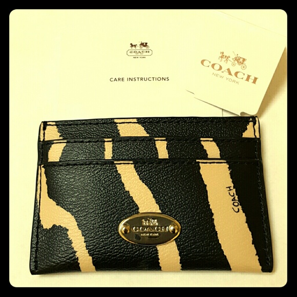 ***SOLD***New COACH credit card wallet