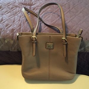 Anne Klein Taupe Purse