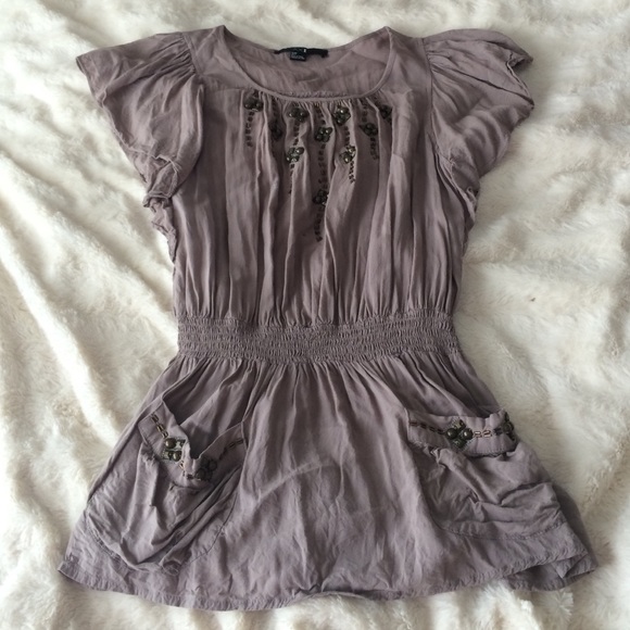 Forever 21 embellished tunic