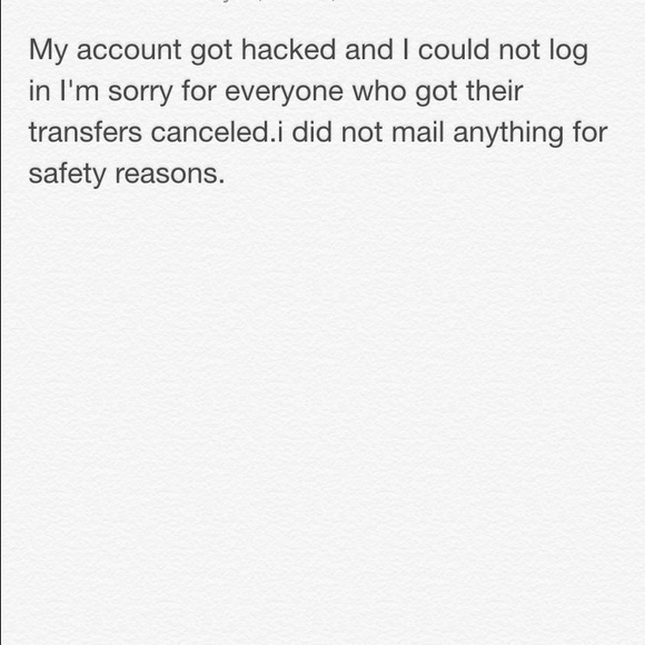 So sorry