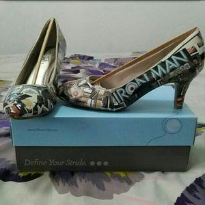 Comic book heels