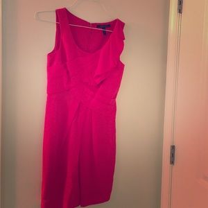 BCBG MaxAzria Fuschia Pink Sheath Dress