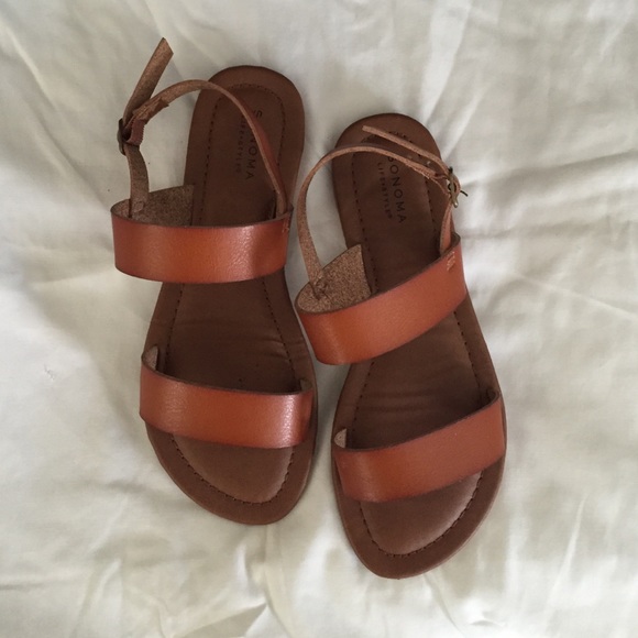 Strappy Brown Sandals