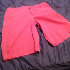 Red chaps shorts
