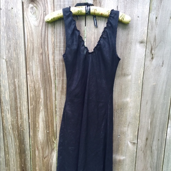 Kookai Dresses & Skirts - Black Linen Dress