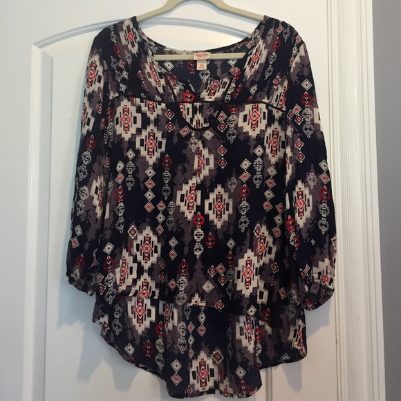 NWOT Target Mossimo Aztec Shirt