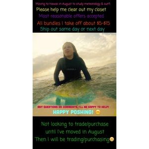 So you know a little about me & my closet 😊