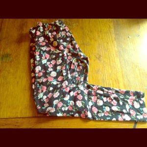 Floral leggings