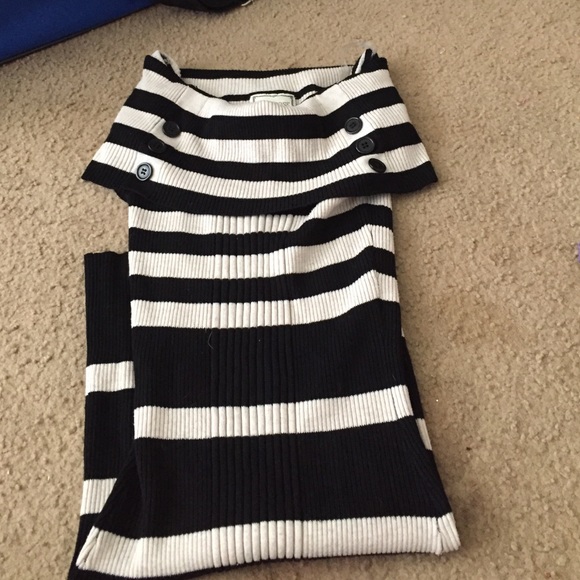Sweater dress.