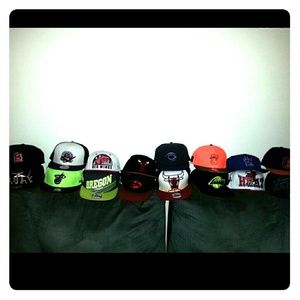 Original snapbacks and fitted caps