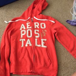 Zip up Aero sweater.