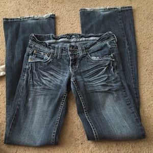 Dark denim jeans!