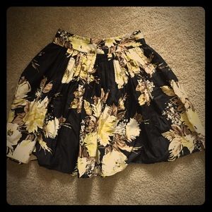 NWT Floral Skirt