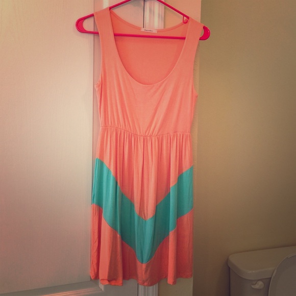 Chevron Short Dress