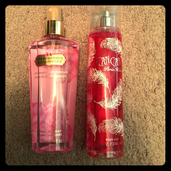 RESEVED 1 VS and 1 Paris Hilton body spray