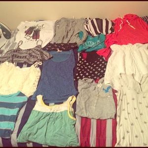 A variety of Summer/spring shirts!