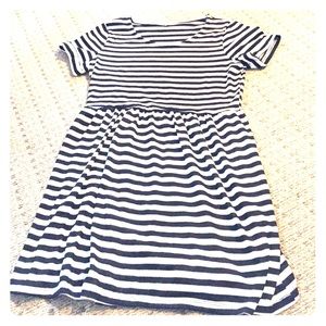 Black & White striped dress
