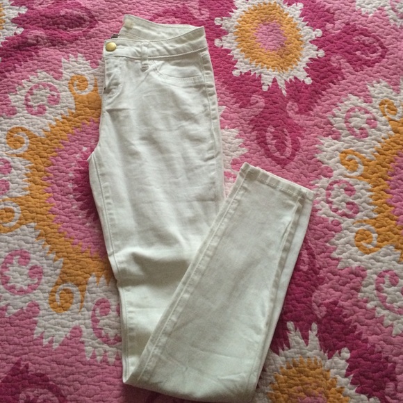 White Skin Tight Legging