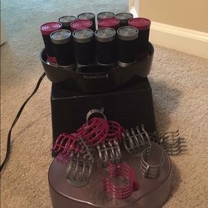 Jumbo hot roller set