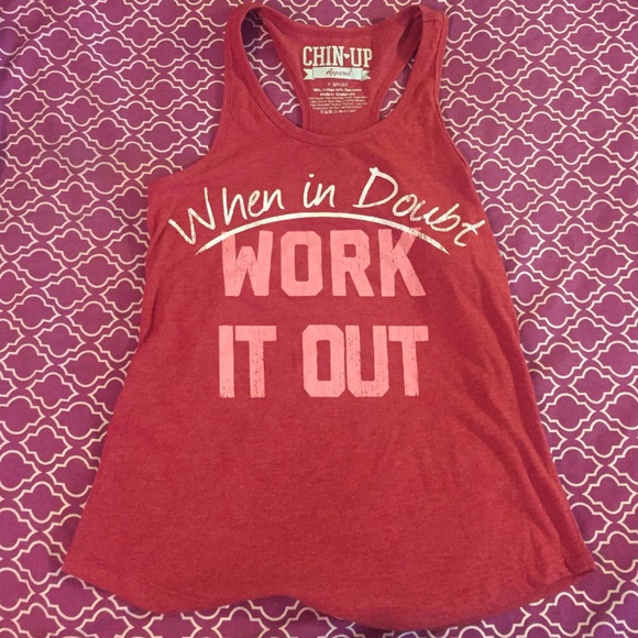 Workout racer back tank