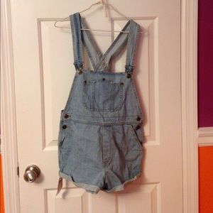Brandy Melville jean overalls