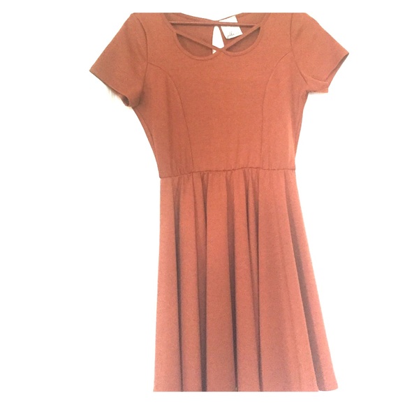 Adorable autumn colored dress