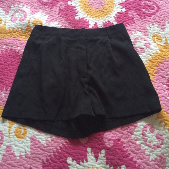 Thin Black Shorts