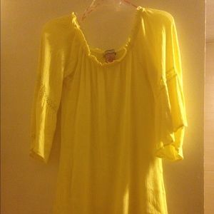 Flying Tomato, yellow dress, size medium