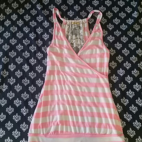 Finesse lace top