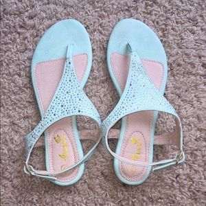💎TIFFANY BLUE SANDALS💎