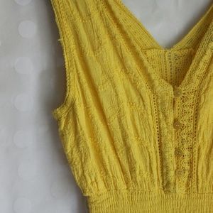 💓HP 10.25💓 Yellow Maxi Sundress