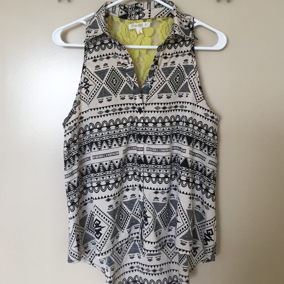 Tribal Print Blouse