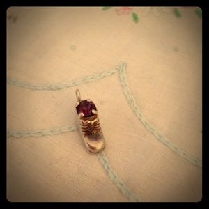 Vintage Sterling Silver .925 Baby Bootie Charm