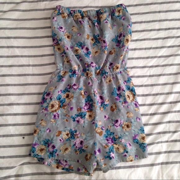 ❁floral romper