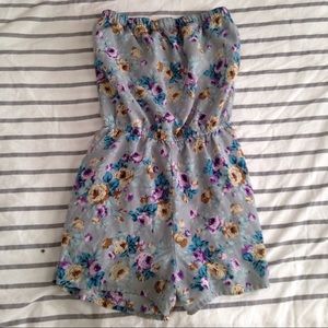 ❁floral romper