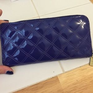Anne Klein Royal Blue Zip Wallet