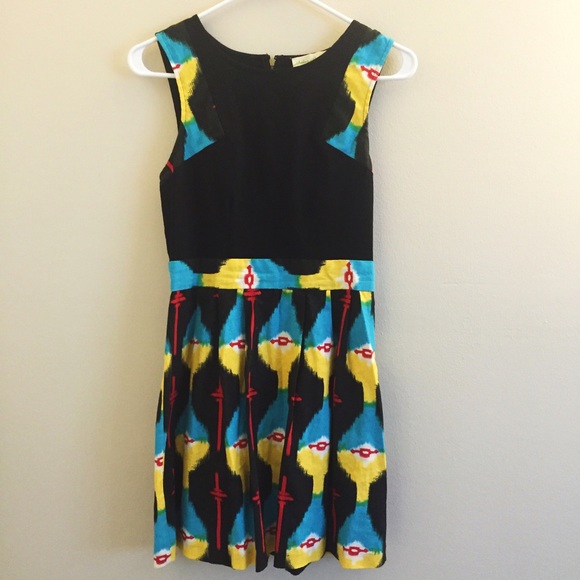 Linen ikat dress - Picture 2 of 4