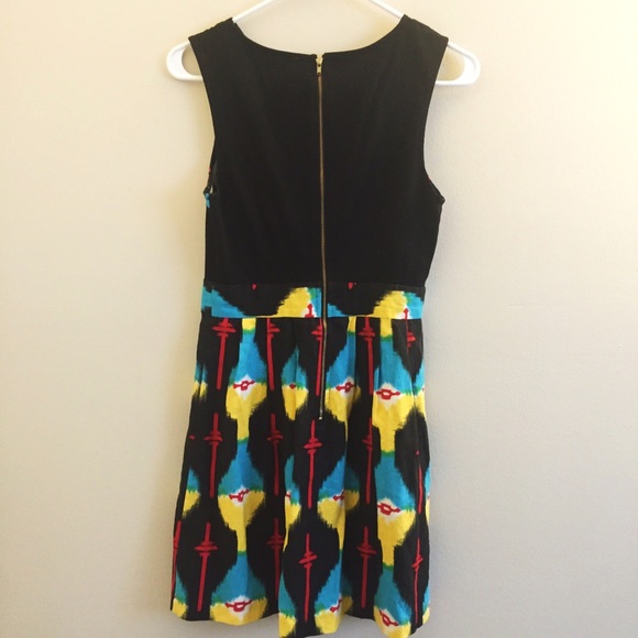Linen ikat dress - Picture 3 of 4