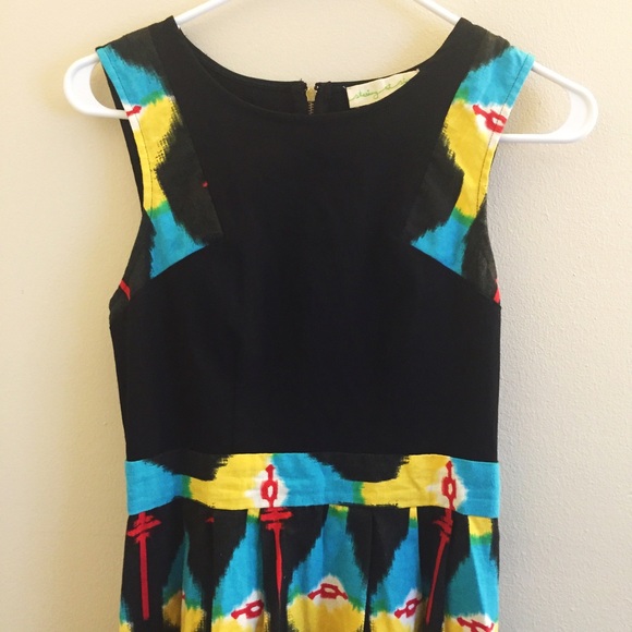 Linen ikat dress - Picture 4 of 4