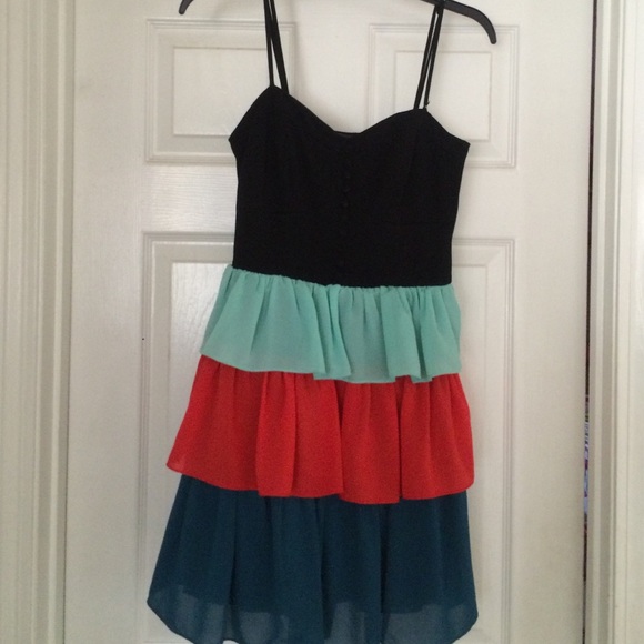 DejaVu layers dress