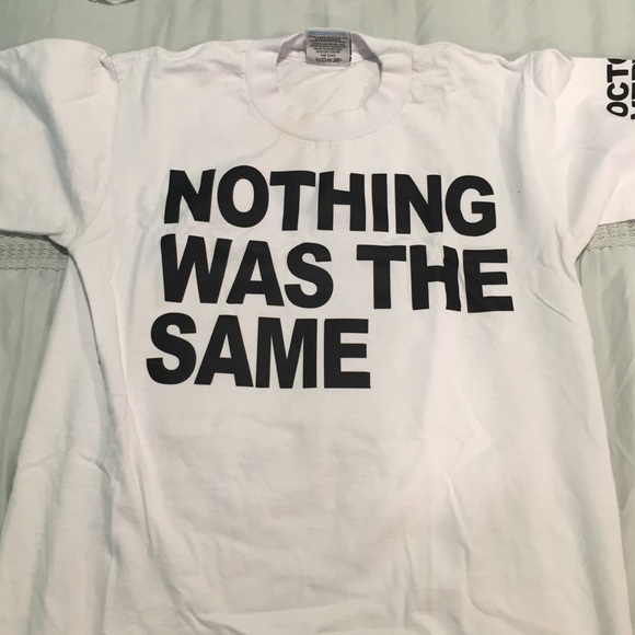 OVO NOTHING WAS THE SAME SHIRT